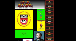 Desktop Screenshot of kickboxing.it